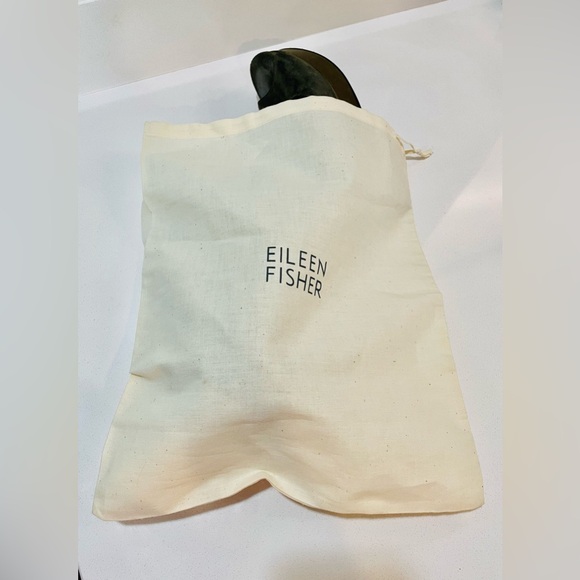 Eileen Fisher Draw Suede Platform Wedge Sandal with Dust Bag - Picture 6 of 16